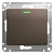 Systeme electric GSL000863 GLOSSA 1-клавишный ПЕРЕКЛЮЧАТЕЛЬ с подсветкой, сх.6а,10АХ, механизам, ШОКОЛАД
