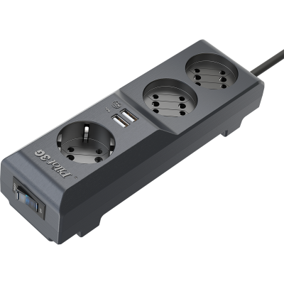 Сетевой фильтр ZIS Pilot 3G (7 м, 3 розетки) (Pilot 3G 7M)