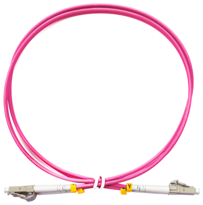 Шнур оптический Cabeus FOP-50-OM4-LC-LC-0,5m Шнур оптический duplex LC-LC 50/125 mm OM4 0,5м LSZH (FOP-50-OM4-LC-LC-0,5m)