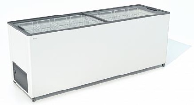 Морозильный ларь FROSTOR F 700 C, белый, 590л, 2 ящика