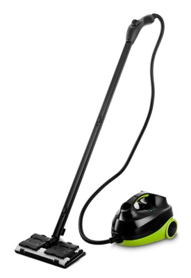 Пароочиститель напольный Kitfort КТ-9103-2 2000Вт салатовый