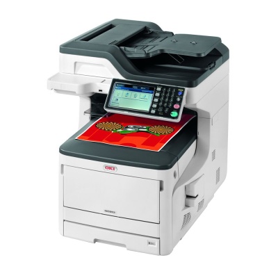 MC853dn цветное; A4/A3 - 23/13;  АПД на 100 листов; Факс; Степлер; API-платформа; Дуплекс; Лоток