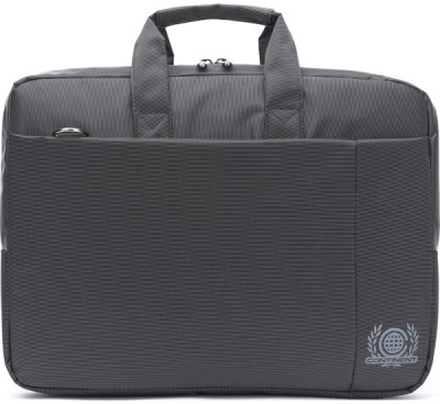 Сумка Continent  CC-215 GR  (полиэстр, серый  15,6'')