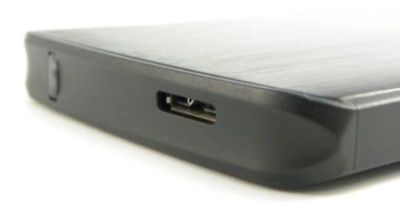 Внешний корпус для HDD/SSD AgeStar 3UB2A12 SATA пластик/алюминий черный 2.5"