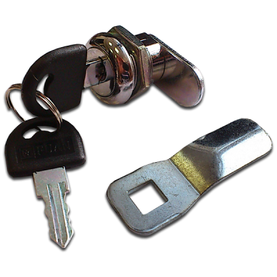 Замок почтовый для дверей и боковых панелей шкафов TWT (TWT-CB-LOCK)