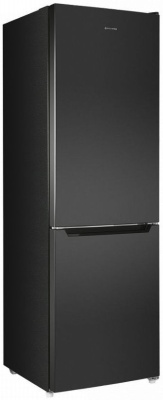 Холодильник Maunfeld MFF185SFSB черный (двухкамерный)