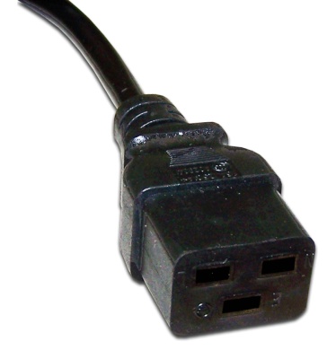 Кабель Lanmaster LAN-PP19/20-2.0-BK проводник.:3x1.5мм2 2м 220В 16А черный