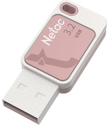 Флеш Диск Netac UA31 64Gb <NT03UA31N-064G-20PK>, USB2.0, розовая