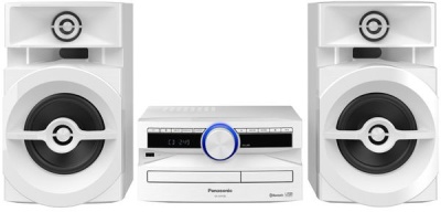 Минисистема Panasonic SC-UX100EE-W белый 300Вт/CD/CDRW/FM/USB/BT
