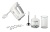 Миксер ручной Bosch MFQ36480 450Вт белый/серый