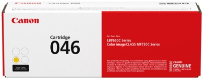 Картридж лазерный Canon 046 Y 1247C002 желтый (2300стр.) для Canon i-SENSYS LBP650/MF730