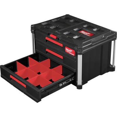 Органайзер для инструментов Milwaukee PackOut 2 Drawer Tool Box (4932472129)