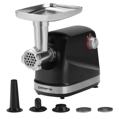 Мясорубка Polaris PMG 2582 2500Вт черный/серебристый