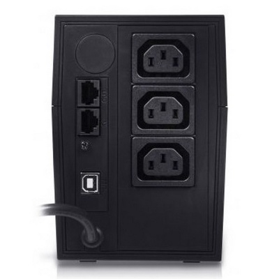Источник бесперебойного питания (черный) Powercom Raptor RPT-600AP IEC C13