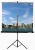 Экран на треноге Lumien 160x160см Eco View LEV-100105 1:1 напольный рулонный