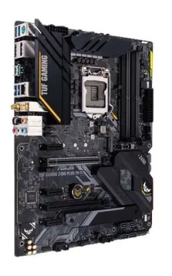 Материнская плата ASUS TUF GAMING Z490-PLUS (WI-FI), LGA1120, Z490, 4*DDR4, DP+HDMI, CrossFireX, SATA3 + RAID, Audio, Gb LAN, USB 3.2*8, USB 2.0*2, COM*1 header (w/o cable), ATX ; 90MB1330-M0EAY0 (TUF GAMING Z490-PLUS (WI-FI))