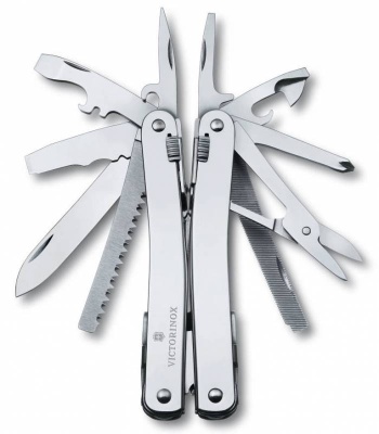 Мультитул Victorinox SwissTool Spirit X (3.0224.L) 105мм 26функций серебристый карт.коробка