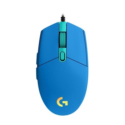 Мышь игровая Logitech G102 BLUE - EER - Lightsync (арт. 910-005810, M/N: MU0054)