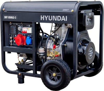 Генератор Hyundai DHY 8500LE-3 7.2кВт