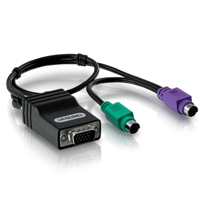 Переключатель консоли (KVM) TRENDnet CAT5 PS/2 Server Interface RTL {64}