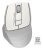 Мышь A4Tech Fstyler FG30 белый/серый оптическая (2000dpi) беспроводная USB (6but)