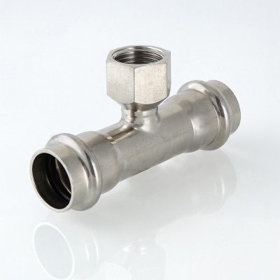 Тройник нержавеющая сталь 22x1/2' ВР