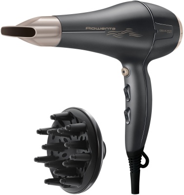 Фен Rowenta CV7827F0 2100Вт серый/коричневый