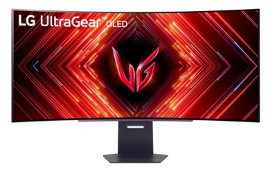 Монитор 44.5" LG UltraGear 45GS95QE-B OLED 3440x1440, 240 Гц, 0.03 мс, 21:9, 1300 кд/м2, 2хHDMI, 1хDP, изогнутый, черный, выход на наушники