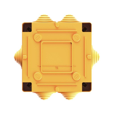 DKC FSB11404 Коробка пластиковая FS с кабельными вводами и клеммниками, IP55,100х100х50мм, 4р, 450V,6A, 4мм.кв