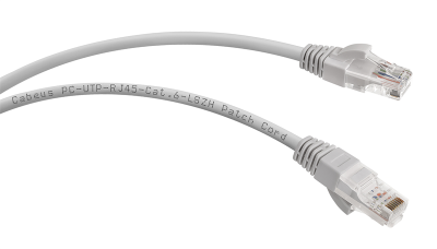 Патч-корд u/utp, категория 6, 2xrj45/8p8c, 0,5м Cabeus PC-UTP-RJ45-Cat.6-0.5m-LSZH Патч-корд U/UTP, категория 6, 2xRJ45/8p8c, неэкранированный, серый, LSZH, 0.5м (PC-UTP-RJ45-Cat.6-0.5m-LSZH)