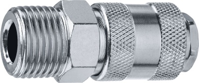 Переходник для пневмоинструмента Зубр 64911-1/2 серый