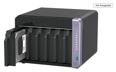 Сетевое хранилище NAS Qnap TS-632X-4G 6-bay