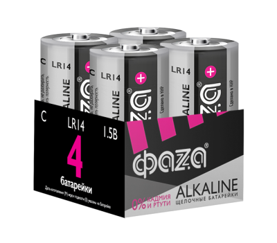 Элемент питания LR14 Super Alkaline, блистер,4шт