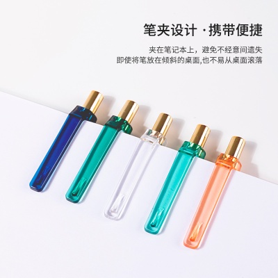 Ручка гелев. Deli Nusign NS557 ассорти черные автоматическая линия 0.5мм