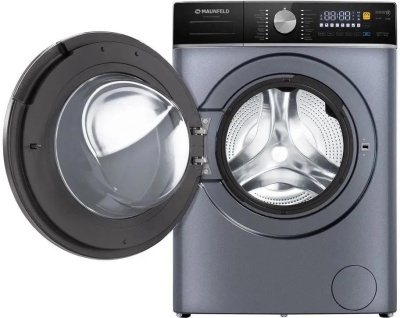 Стиральная машина Maunfeld MFWD14106SB03 класс: B загр.фронтальная макс.:10кг (с сушкой) темно-серебристый инвертер