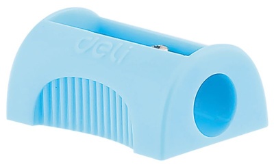 Точилка для карандашей ручная Deli E0594 1 отверстие пластик ассорти туба