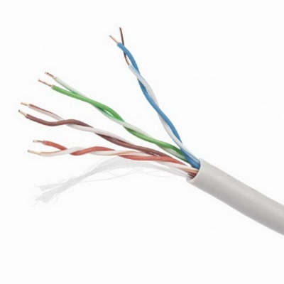 Кабель UTP Cablexpert UPC-5040E-SOL кат.5e CCA  однож. 4х2х0.40 мм 305 м pullbox, серый (UPC-5040E-SOL)