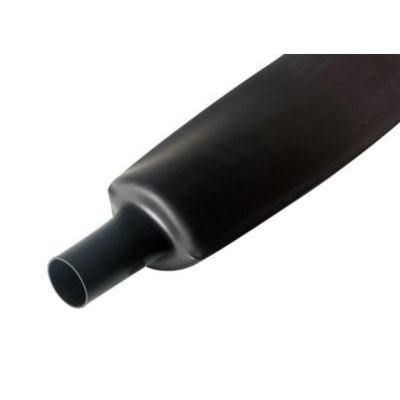 Трубка термоусадочная 50.0/25.0 1м черн. Rexant 25-0006