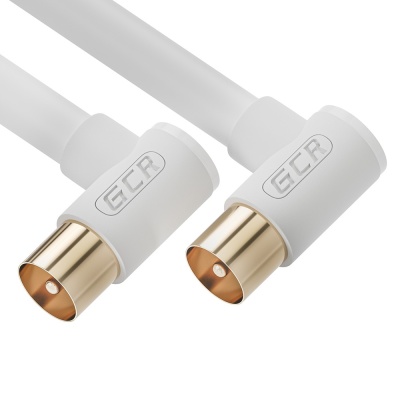 GCR Кабель 5.0m антенный (коаксиальный) TV M угловой / TV M угловой, GCR-52335