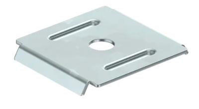 Площадка IEK CLW10-CR для лотка W54мм L52мм H10мм сталь (упак.:1шт)