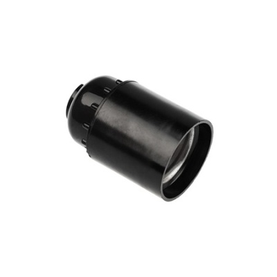 REXANT 11-8815 Патрон карболитовый подвесной Е27 черный, c этикеткой,