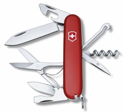 Нож перочинный Victorinox Climber (1.3703) 91мм 14функций красный карт.коробка