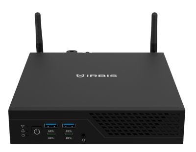 Персональный компьютер IRBIS Smartdesk, Mini (uSFF) i3-12100 1x8GB DDR4 3200 256GB SSD М2+ 1 Cage for Sata SSD+ CABLE Intel UHD Graphics NoDVD Intel AX201, 11ax 2x2 + BT5.1 USB NO_OS By Irbis (PCB311)