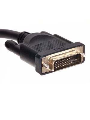 Кабель HDMI AM/DVI(24+1)M, 10м, CU, 1080P@60Hz, 2F, VCOM <CG484GD-10M> VCOM HDMI (m) - DVI-D (m) (CG484GD-10M)