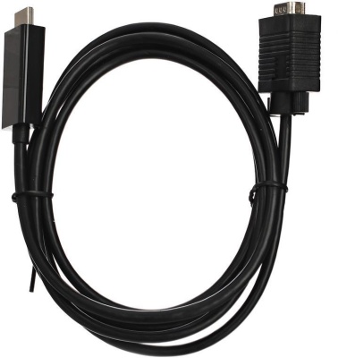 Кабель-переходник HDMI --> VGA_M/M 1,8м Telecom <TA670-1.8M> VCOM Telecom HDMI --> VGA_M/M 1,8м (TA670-1.8M)