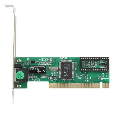 Сетевой адаптер Ethernet Gembird NIC-R1 100/10 Мбит, PCI, чипсет RTL8139C  (016087)
