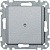 Systeme electric MTN295560 MERTEN ЦЕНТР.ПЛАТА с отверстием д/кабеля телефонного разъема, АЛЮМИНИЙ, SM