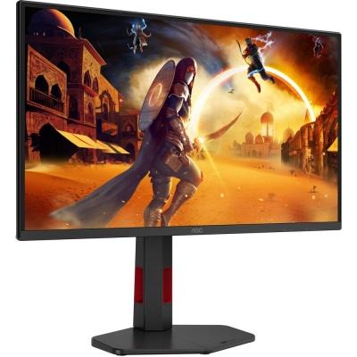 МОНИТОР 25" AOC Q25G4SR Black-Red с поворотом экрана (IPS, 2560x1440, 300Hz, 0.3 ms, 178°/178°, 450 cd/m, 1000:1,2xHDMI)