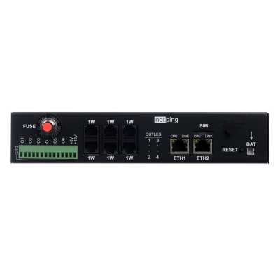 Устройство NetPing 4/PWR-220 v8.4/ETH (Разъём Schuko)