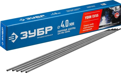 Электроды Зубр Профессионал D4мм L450мм 5000гр (40025-4.0)